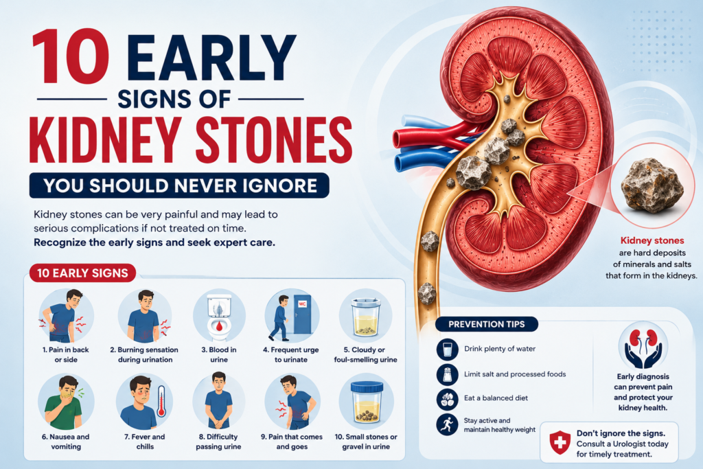 10 Early Signs of Kidney Stones You Should Never Ignore