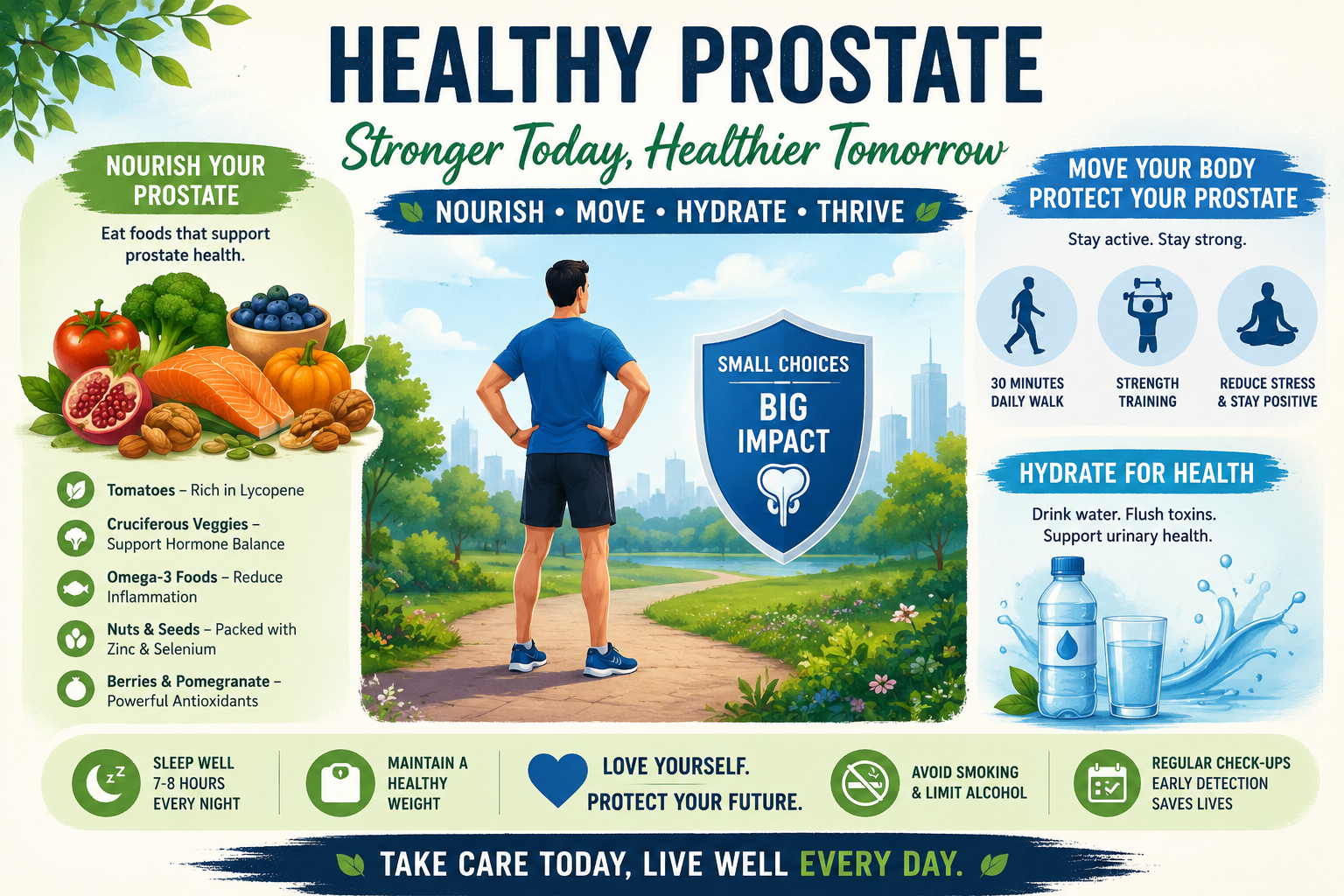 Diet and Lifestyle Tips for a Healthy Prostate