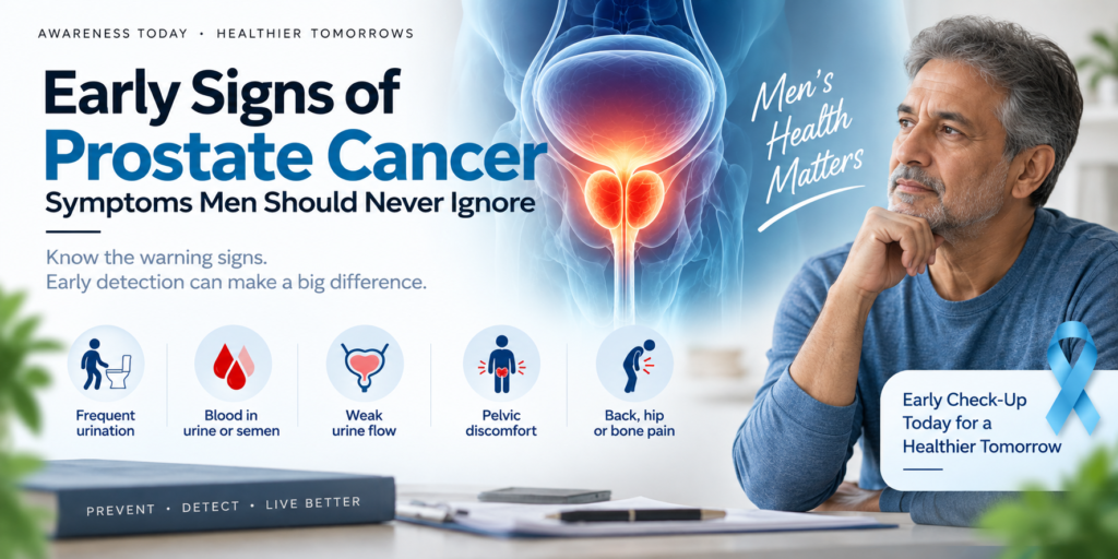 Early Signs of Prostate Cancer: Symptoms Men Should Never Ignore