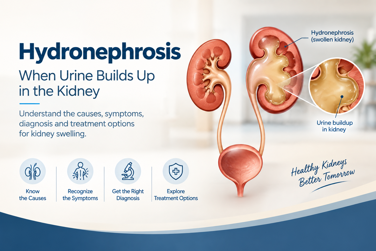 Hydronephrosis: Causes, Symptoms, Diagnosis and Treatment of Kidney Swelling