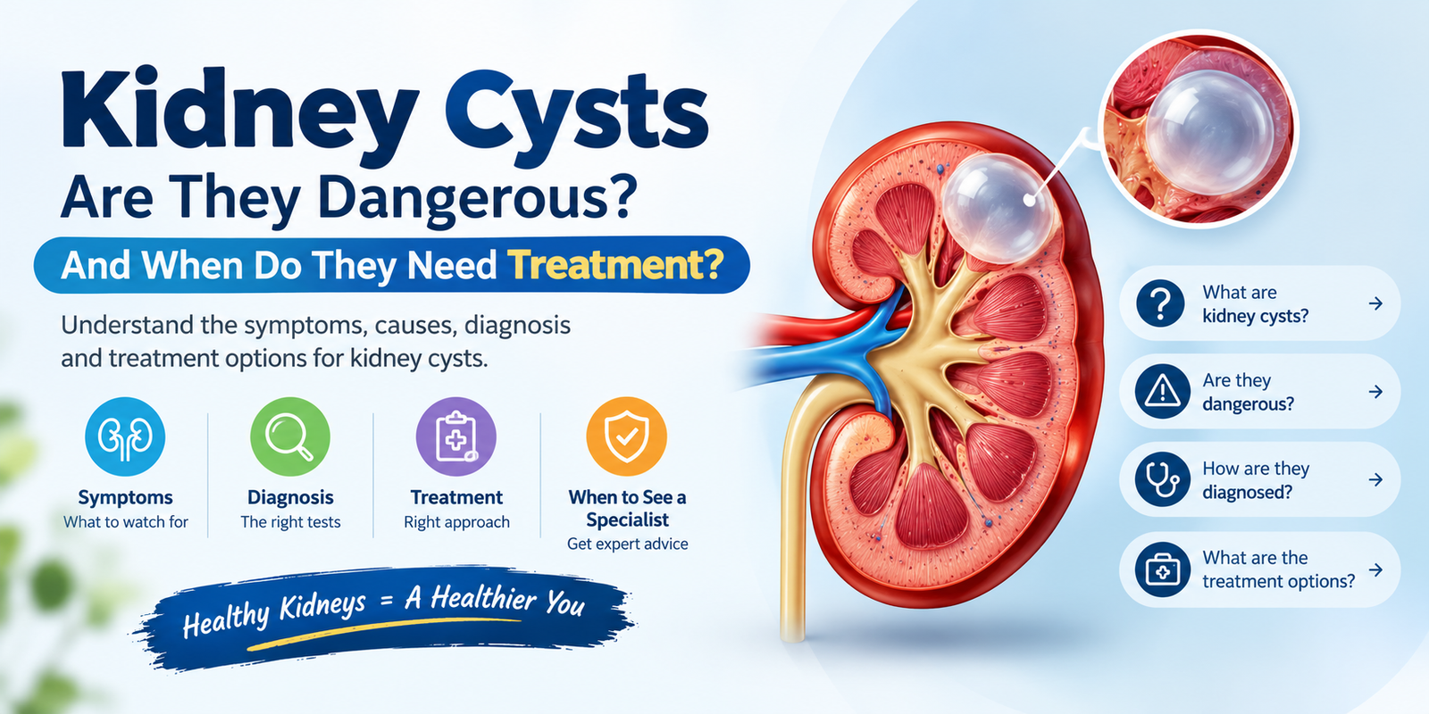 Kidney Cysts: Are They Dangerous and When Do They Need Treatment?